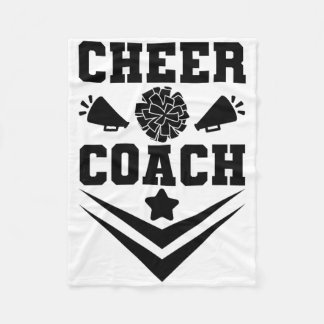 Cheerleading Coach _7  Fleece Deken