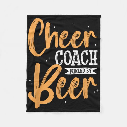 Cheerleading Coach Cheer Coach Fleece Deken (Voorkant)