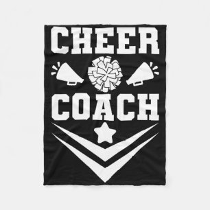 Cheerleading Coach Fleece Deken