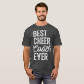 Cheerleading Coach Gifts Best Cheer Coach Ever T-shirt (Voorkant volledig)