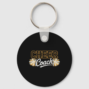 Cheerleading Coach Toegewijd Team Mentor Rol Model Sleutelhanger