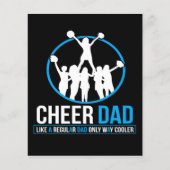 Cheerleading Dad | Cheerlead Cute Des Flyer (Voorkant)