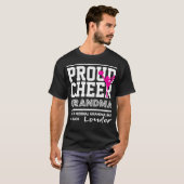 Cheerleading Design Proud Cheer Grandma T-shirt (Voorkant volledig)