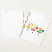 Cheerleading Dierentrio Pig Bunny en Kat Planner