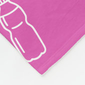 Cheerleading Doodle Cheer Team Senior Gift Fleece Deken (Hoek)