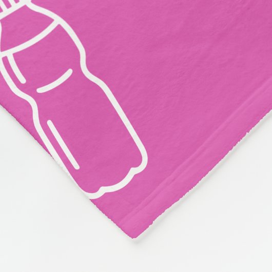 Cheerleading Doodle Cheer Team Senior Gift Fleece Deken (Hoek)