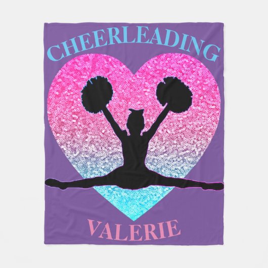 Cheerleading Fleece Blanket (Voorkant)