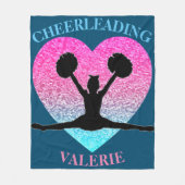 Cheerleading Fleece Blanket (Voorkant)