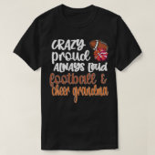 Cheerleading Football Cheer Grandma Cheerleader Fo T-shirt (Design voorkant)