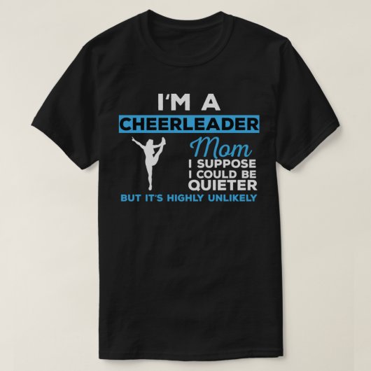 Cheerleading Funny Cheerleader Ma Gift T-shirt (Design voorkant)