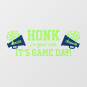 Cheerleading Game Day Raamsticker (Vel)