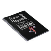 Cheerleading Gifts For Team Cheerleader Sports Notitieboek (Rechterzijde)