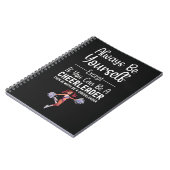 Cheerleading Gifts For Team Cheerleader Sports Notitieboek (Linkerzijde)