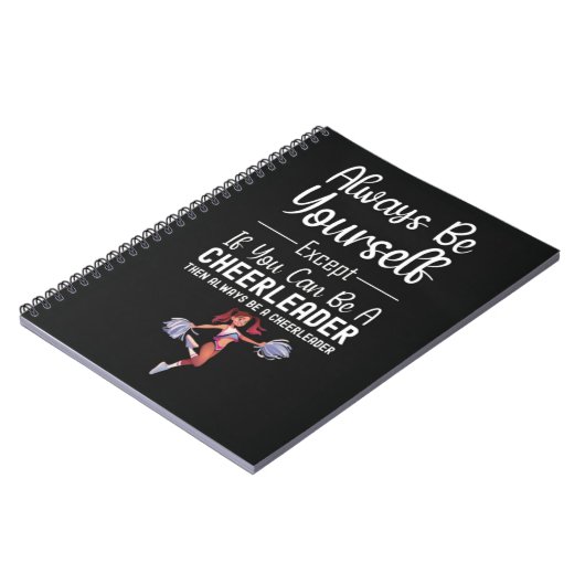 Cheerleading Gifts For Team Cheerleader Sports Notitieboek (Linkerzijde)
