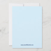 Cheerleading Girls Birthday Party Invitation Kaart (Achterkant)