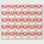 Cheerleading Holiday Gift Cadeaupapier (Vlak)