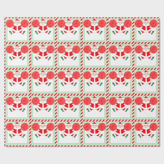 Cheerleading Holiday Gift Cadeaupapier (Vlak)