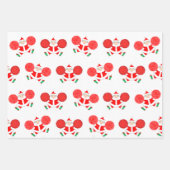 Cheerleading Holiday Gift Inpakpapier Vel (Voorkant 3)