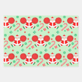 Cheerleading Holiday Gift Inpakpapier Vel (Voorkant)