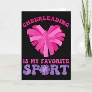 Cheerleading Is Mijn Favoriete Sport - Cheer En Ch Kaart