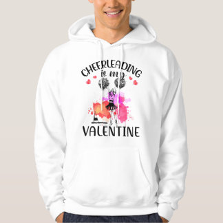 Cheerleading is mijn valentine TTA Hoodie