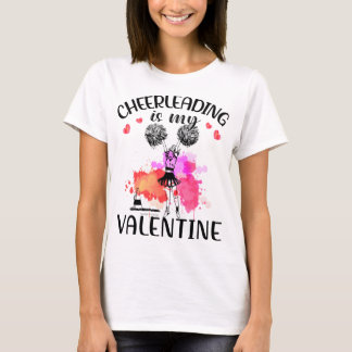 Cheerleading is mijn valentine TTA T-shirt