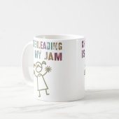 Cheerleading Is My Jam Cheerleaders Koffiemok (Voorkant links)