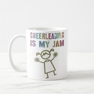 Cheerleading Is My Jam Cheerleading Team Koffiemok