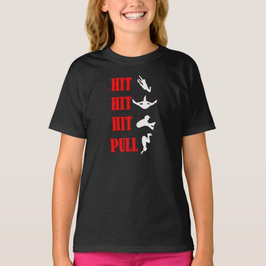 Cheerleading Jump Combo t shirt voor kinderen (Voorkant)