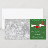 Cheerleading Kerstkaart (Voorkant / Achterkant)