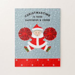 Cheerleading Kerstmis Legpuzzel