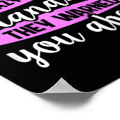 Cheerleading ontwerp voor een cheer-oma _2 poster (Hoek)
