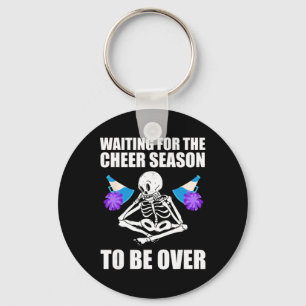 Cheerleading Papa Funny Cheer Vader Sleutelhanger