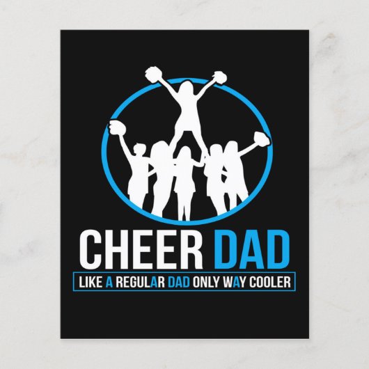 Cheerleading Papa's Vaders | Cheerleading Schattig Flyer (Voorkant)