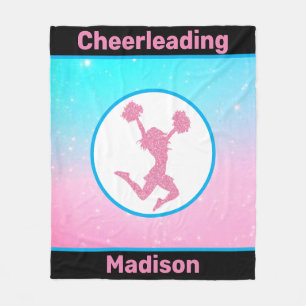 Cheerleading Pastel Fleece Blanket