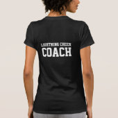Cheerleading Personeel T-shirt met meerdere kleure (Achterkant)