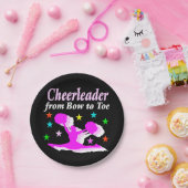 CHEERLEADING QUEEN PAPIEREN BORDJE (Feest)