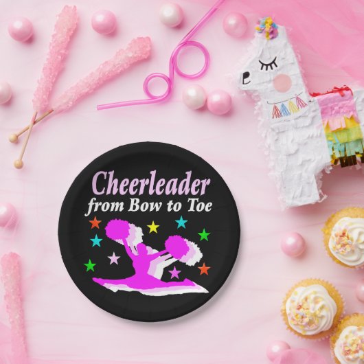 CHEERLEADING QUEEN PAPIEREN BORDJE (Feest)