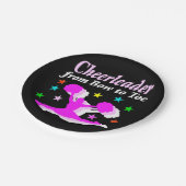 CHEERLEADING QUEEN PAPIEREN BORDJE (Gekanteld)