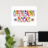 Cheerleading Rocks Poster (Thuiskantoor)