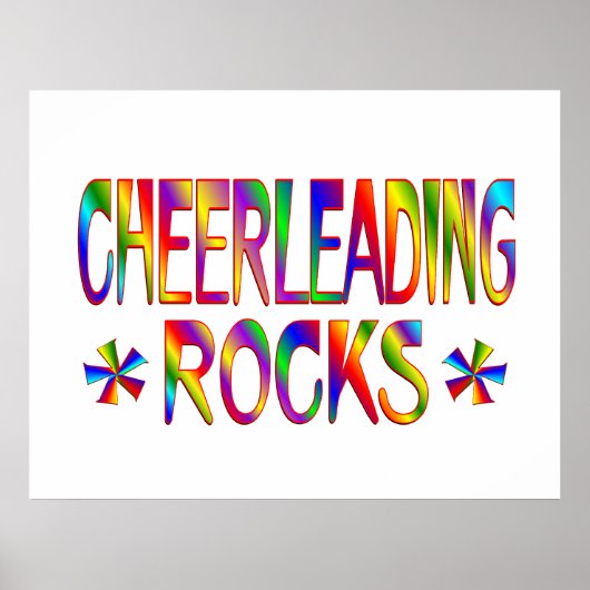 Cheerleading Rocks Poster (Voorkant)