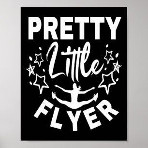 Cheerleading Schattig Cheer Pretty Little Flyer Ch Poster
