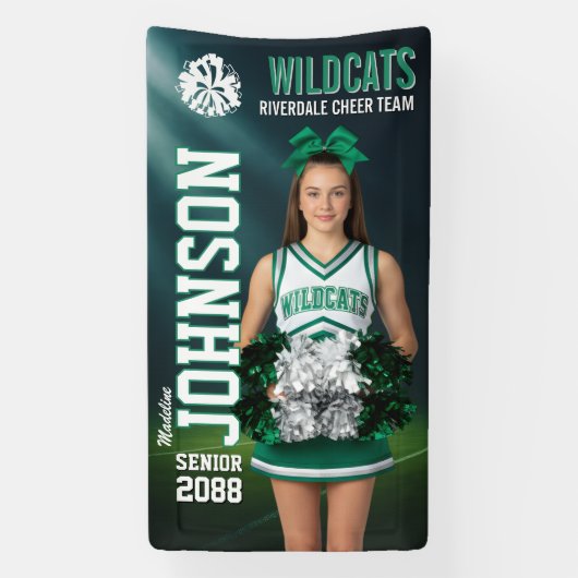 Cheerleading Senior Cheer Custom Sports Spandoek (Verticaal)