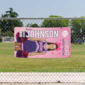 Cheerleading Senior Cheer Team Custom Pink Sports Spandoek (Insitu)