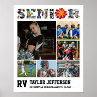 Cheerleading Senior Cheer Team Fotocollage