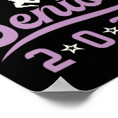 Cheerleading Senior Kl Van 2026 Cheer Afstuderen Poster (Hoek)