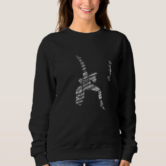 Cheerleading silhouet cheer 18 trui