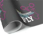 Cheerleading Sport Cheerleader Gift Cadeaupapier (Rol Hoek)