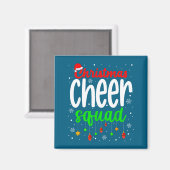 Cheerleading Srts Lover Christmas Cheer Squad  Magneet (Voorkant / Achterkant)