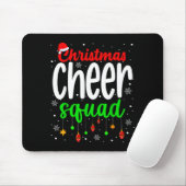 Cheerleading Srts Lover Christmas Cheer Squad  Muismat (Met muis)